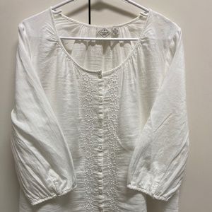 St. John’s Bay White Blouse